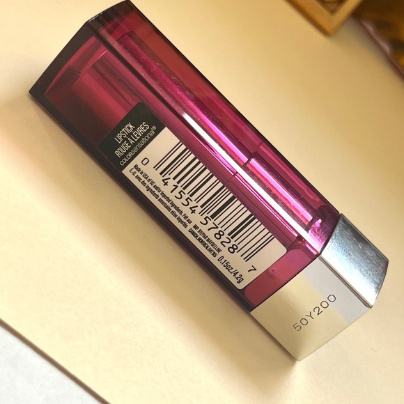 🏷️ Maybelline NY “pink flare” (#255) pink lipstick 💄 - Picture 8 of 11